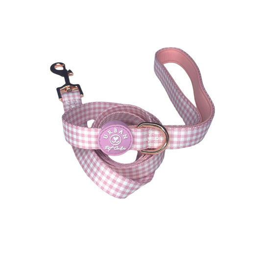 Leash - Blush Delight Gingham “NEW”