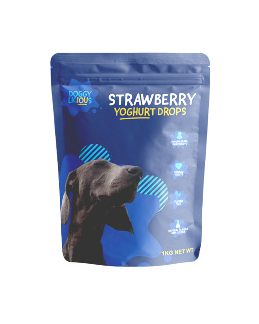 Doggylicious NEW Strawberry Training Treats 1kg