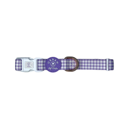 Collar - Lavender Lux Gingham “NEW”