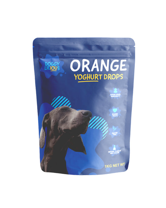 Doggylicious NEW Orange Training Treats 1kg