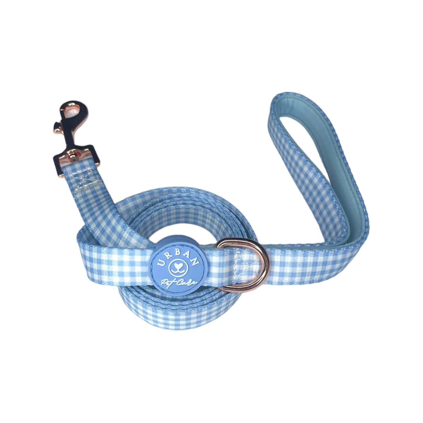 Leash - Blue Breeze Gingham “NEW”